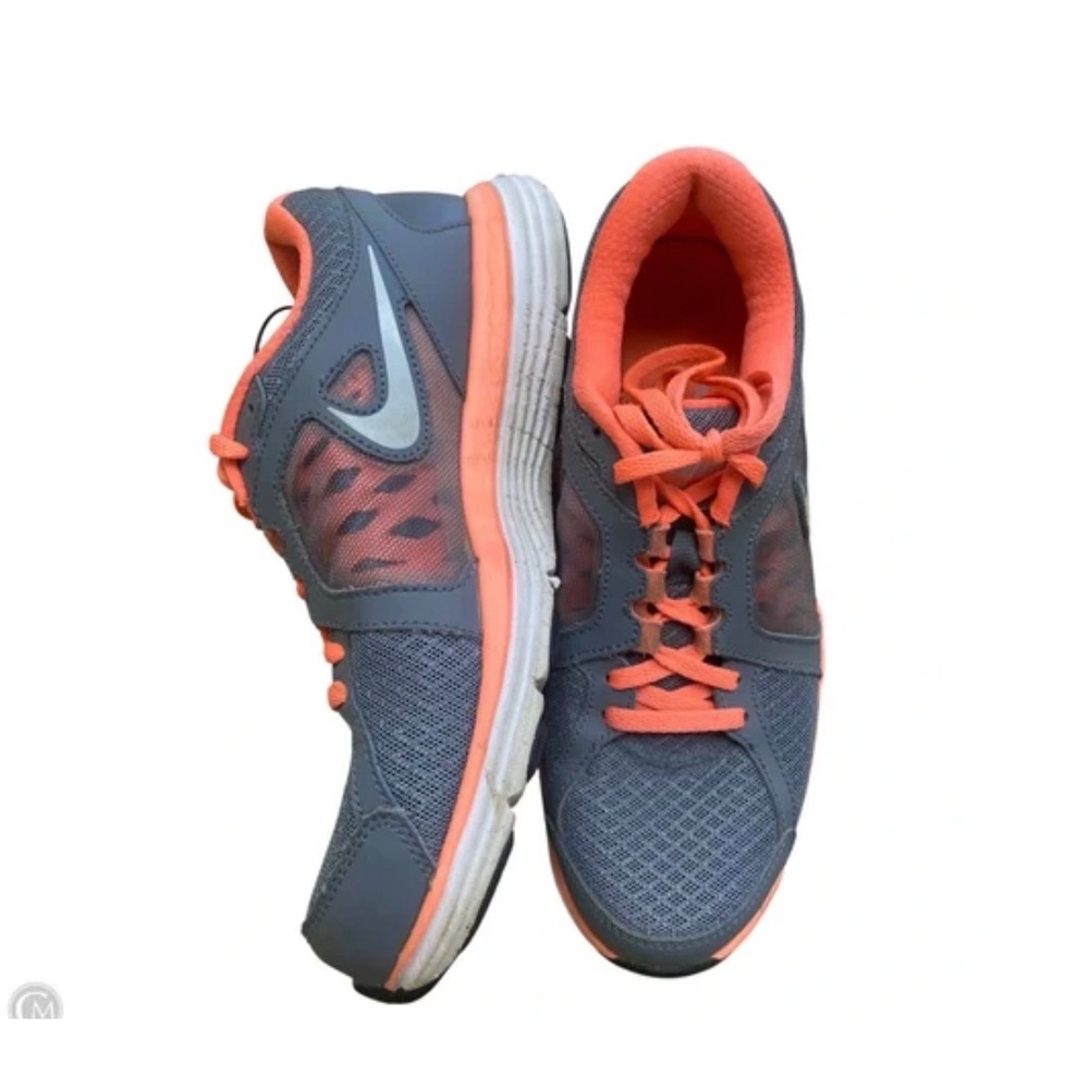 Nike Dual Fusion Run 3 Anthracite Hyper Pink Running Shoes Womens 6.5